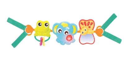Playgro Travel Trio Musical Pram Tie | Baby Bunting AU