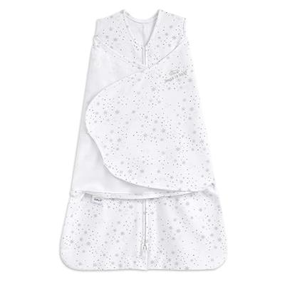 Amazon.com: HALO SleepSack Swaddle | Cotton | 1.5 TOG | 68-75°F | 6-12 lbs |Gray | 3-Way Swaddle: Arms In, Hands-to-Face or Arms Out | Double Zipper f