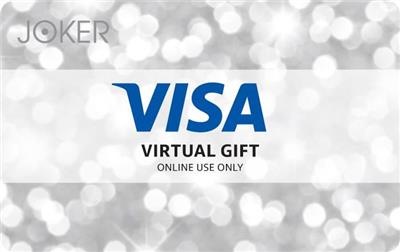 The Visa® Virtual Prepaid Card - Sparkle Design | Giftcards.ca | Giftcards.com