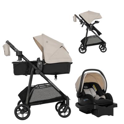 Evenflo Omni Signature Travel System with LiteMax Infant Car Seat, Coastal Coffee - Walmart.com