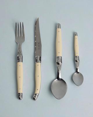 Laguiole Rustic Natural Cutlery Set - Bone - Poetry Clothing Store
