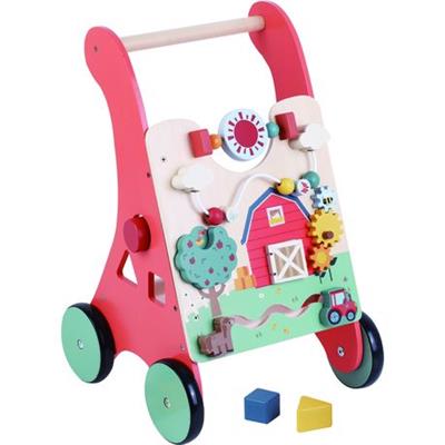 Wooden Baby Activity Walker - Farm Busy Board - Toddler Toy | Shop Today. Get it Tomorrow! | takealot.com