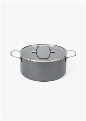 Ceramic Non-Stick Aluminium Casserole Pot 24cm | Woolworths