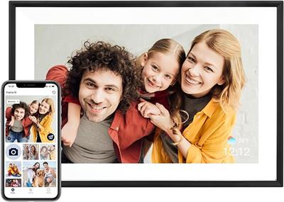 Amazon.com : AEEZO Digital Picture Frame, 10.1 Inch Digital Photo Frame with 1280 * 800 HD IPS Touch Screen, Smart Digital Frame Built-in 32GB Memory,