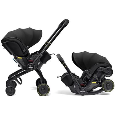 Doona X Infant Car Seat & Latch Base, Nitro Black