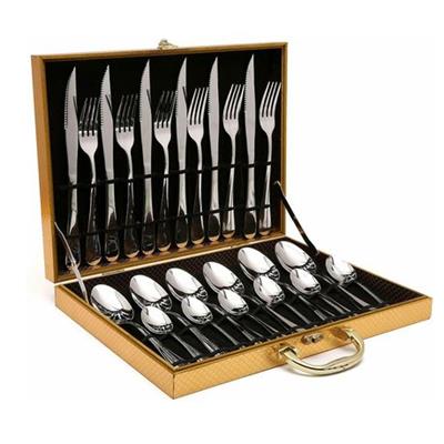 Stainless Steel Cutlery Set in Gift Box - Silver (24 Piece) | Shop Today. Get it Tomorrow! | takealot.com