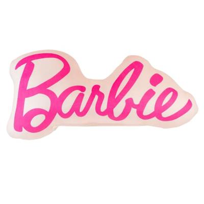 Franco Barbie Movie Luxe Super Soft Plush Squishy 17 Inch Logo Decorative Pillow