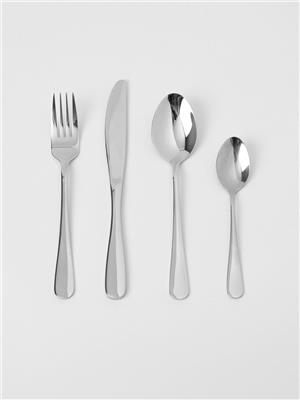 Urban Cutlery 16 Piece Silver | Bash