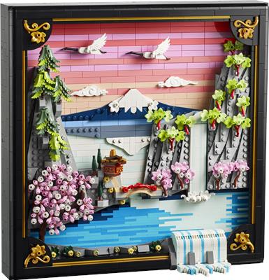 Japanese Cherry Blossom Landscape 31218 | Art | Buy online at the Official LEGO® Shop GB