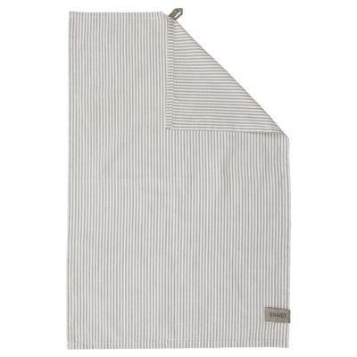 Kitchen Towel Stripes 47x70 cm, White/Beige | RoyalDesign.co.uk