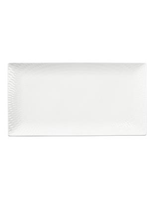 Maxwell & Williams White Basics Diamonds Rectangular Platter 35x19cm in White | MYER