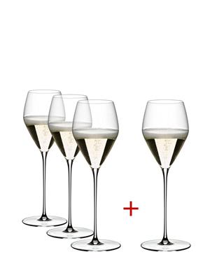 Riedel Veloce Champagne Wine Glass Pay For 3 Get 4 Gift Set | David Jones