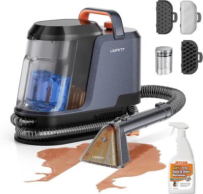 Amazon.com - Uwant 18Kpa Carpet Cleaner Machine with Pet Pro Cleaner&Tools Set of 1 | Portable Carpet Cleaner with 3 Brush Heads for Cars, Pets 2in1 U