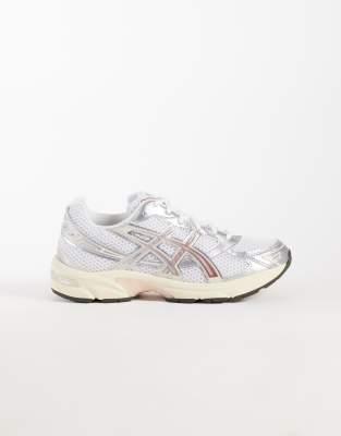 Asics GEL-1130 trainers in white and rust | ASOS