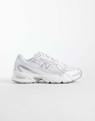 New Balance 740 trainers in white and silver | ASOS