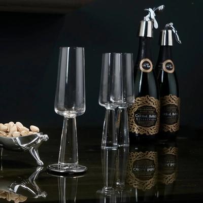 CHAMPAGNE FLUTE SET OF 4 - baobab | Carrol Boyes