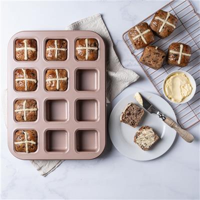 Square Brownie Pan - Non-Stick Brownie   Slice Tray