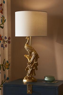 Icon Peacock Table Lamp | AnthroHome