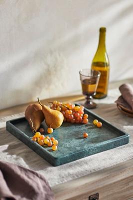 Marble Serving Platter, Square | AnthroHome