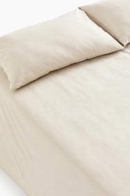 Mole Cotton king bed sheet set at H&M Home | H&M IN