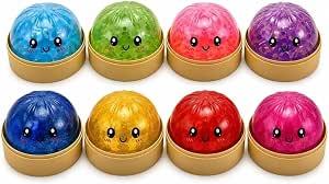 Dumpling Stress Relief Squeeze Toy with Basket Container. Random Selection | Squeeze Sensory Toy, Kids & Adults, Multiple Colours : Amazon.co.za: Toys