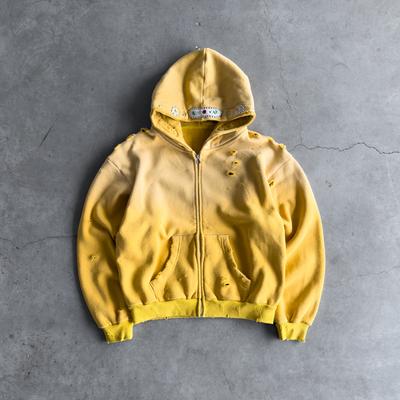 Yellow Sapphire Zip Hoodie
      

      
      
      
        – Bravest Studios