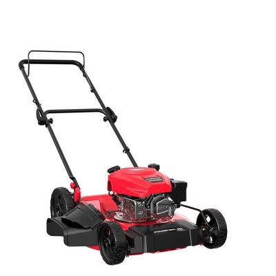 PowerSmart 21 in. 144cc OHV 4-stroke engine 2-in-1 side discharge Gas Push Lawn Mower V8721C - The Home Depot