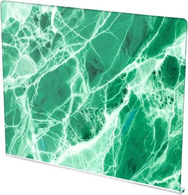 Amazon.com: Kagirah Jade Vein Pattern Acrylic Cutting Board for Kitchen Countertop with Lip, Non Slip Clear Cutting Board with Lip for Bread, Fruit, a