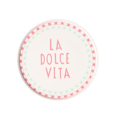 Pastel La Dolce Vita Plate by Daimon Downey – In The Roundhouse