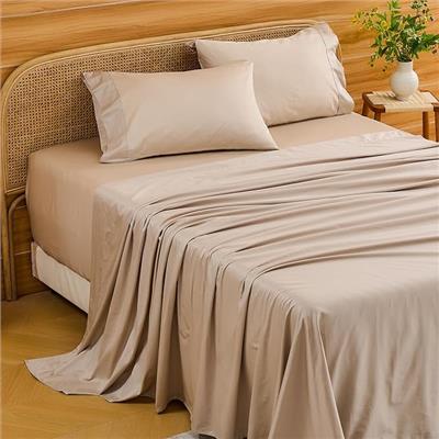 Amazon.com: Bedlifes 1000TC Egyptian Cotton King Sheets, 4Pcs 18-24 Extra Deep Pocket | Cooling & Breathable, Ultra Soft, Hotel Comfort, Sateen Weave,