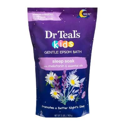 Dr Teals Kids Sleep Epsom Salt Soak With Melatonin & Essential Oils - 2lbs : Target