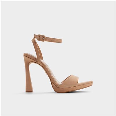 Ivette – Women Medium Beige Strappy heeled sandal - ALDO