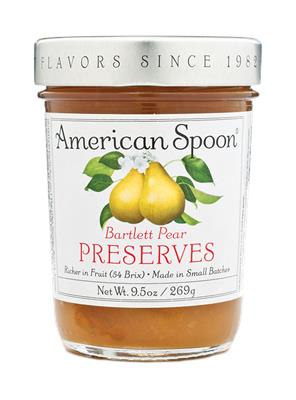 Bartlett Pear Preserves
– American Spoon